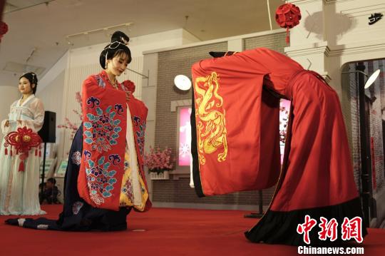 Tang dynasty sales wedding dress