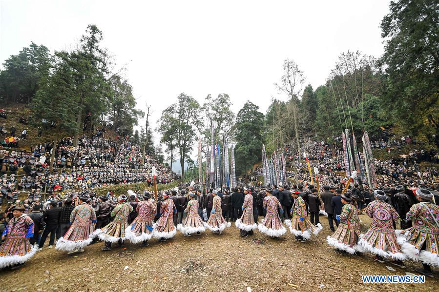 #CHINA-GUIZHOU-RONGJIANG-GU ZANG FESTIVAL